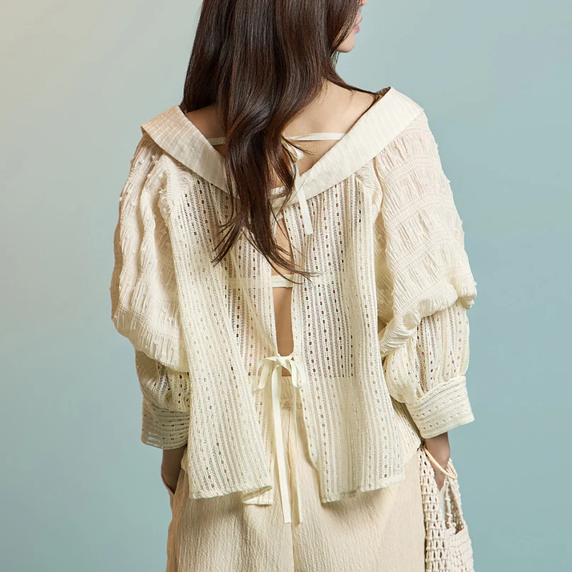 B3099 Sheer Blouse - Image 2