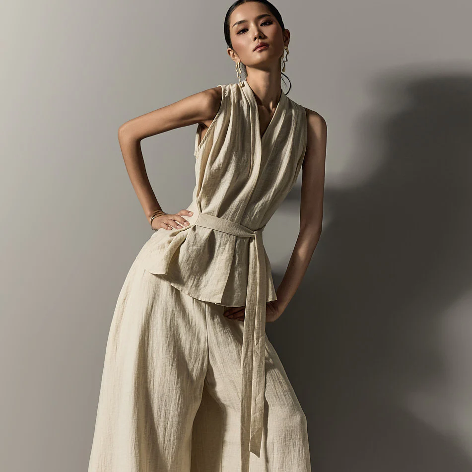 B3102 Wrap Blouse - Image 2
