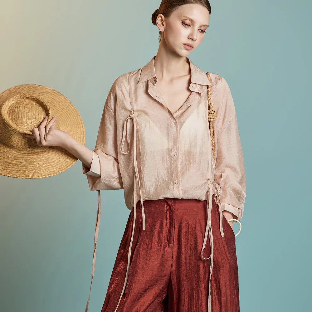 B3110 Strap Blouse - Image 2