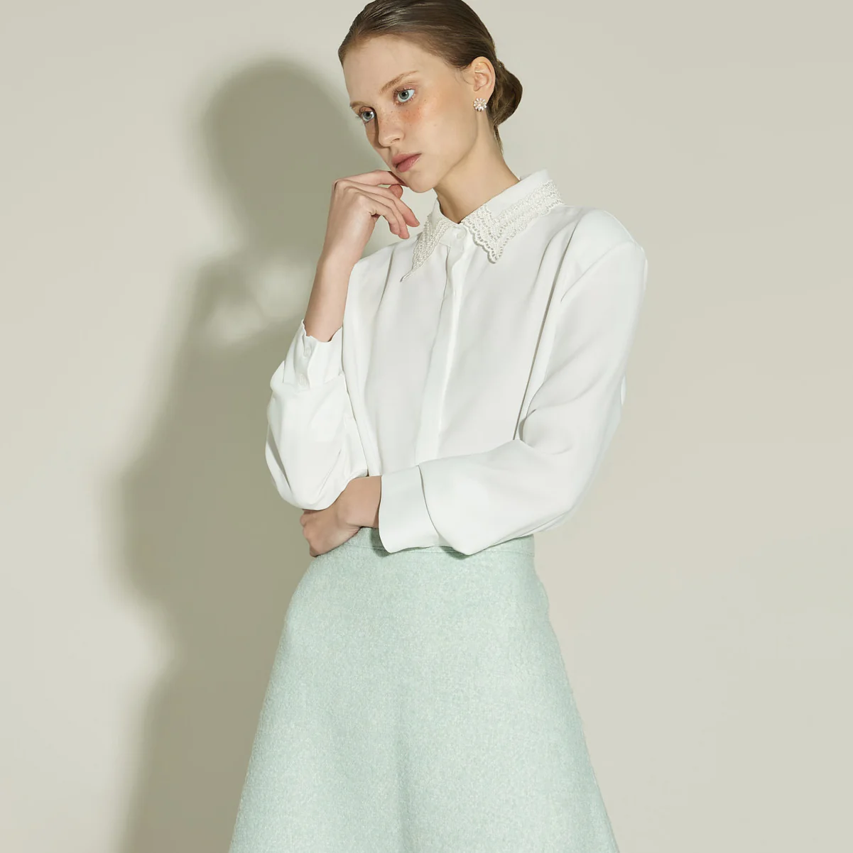 B3148 Lace Blouse - Image 2
