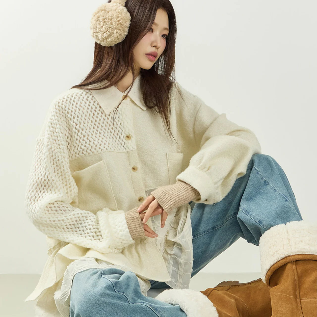 B3157 Frill Blouse - Image 2