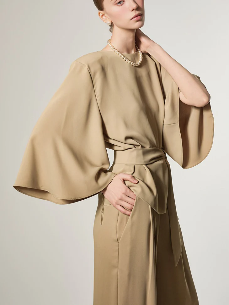 B3179 Scarf Set Blouse