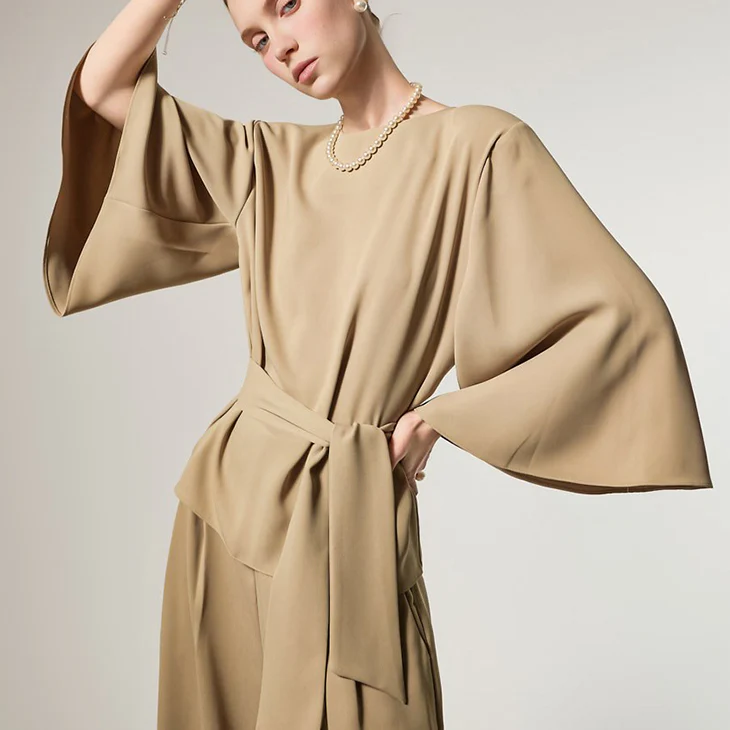 B3179 Scarf Set Blouse - Image 2