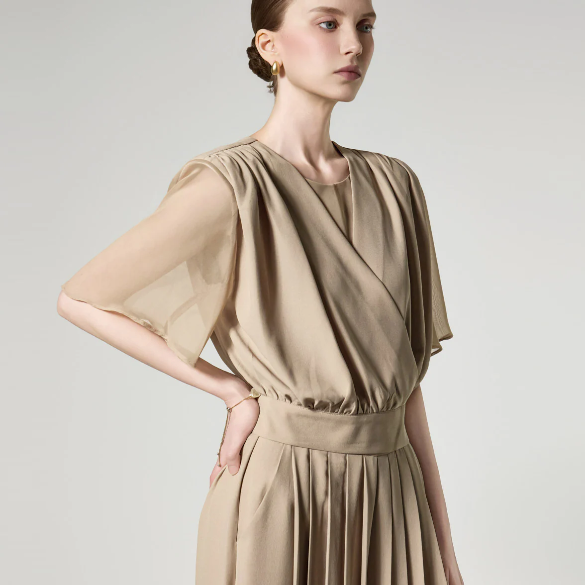 B3189 Chiffon Blouse - Image 2