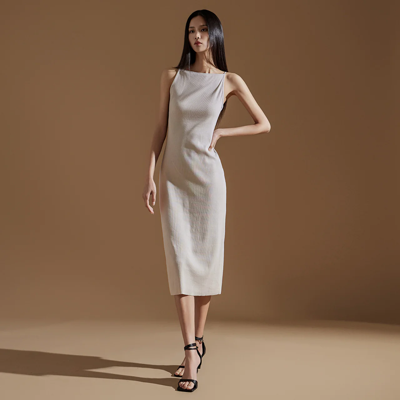 D4935 Boatneck Dress - Image 2