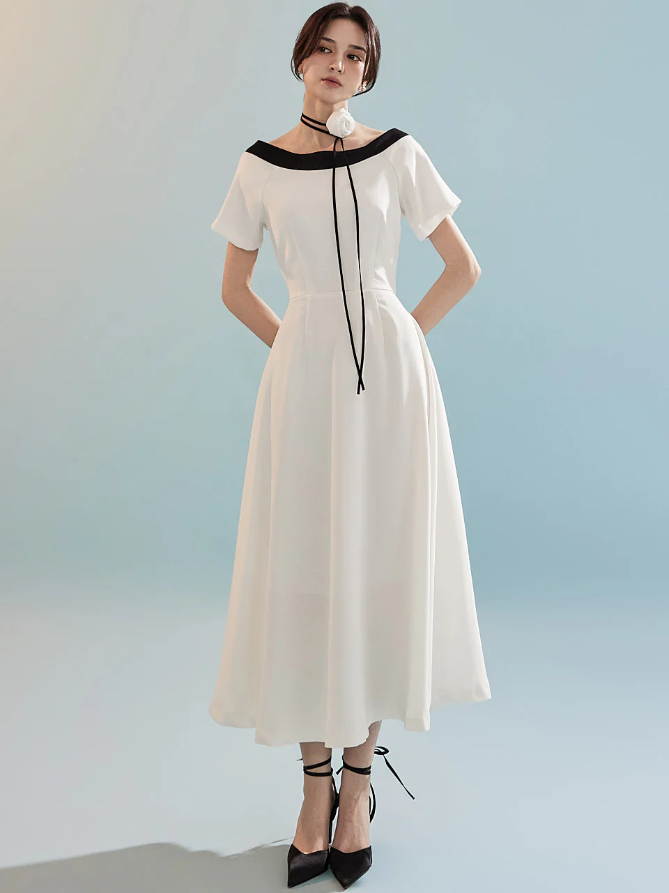 D4941 Rose Dress