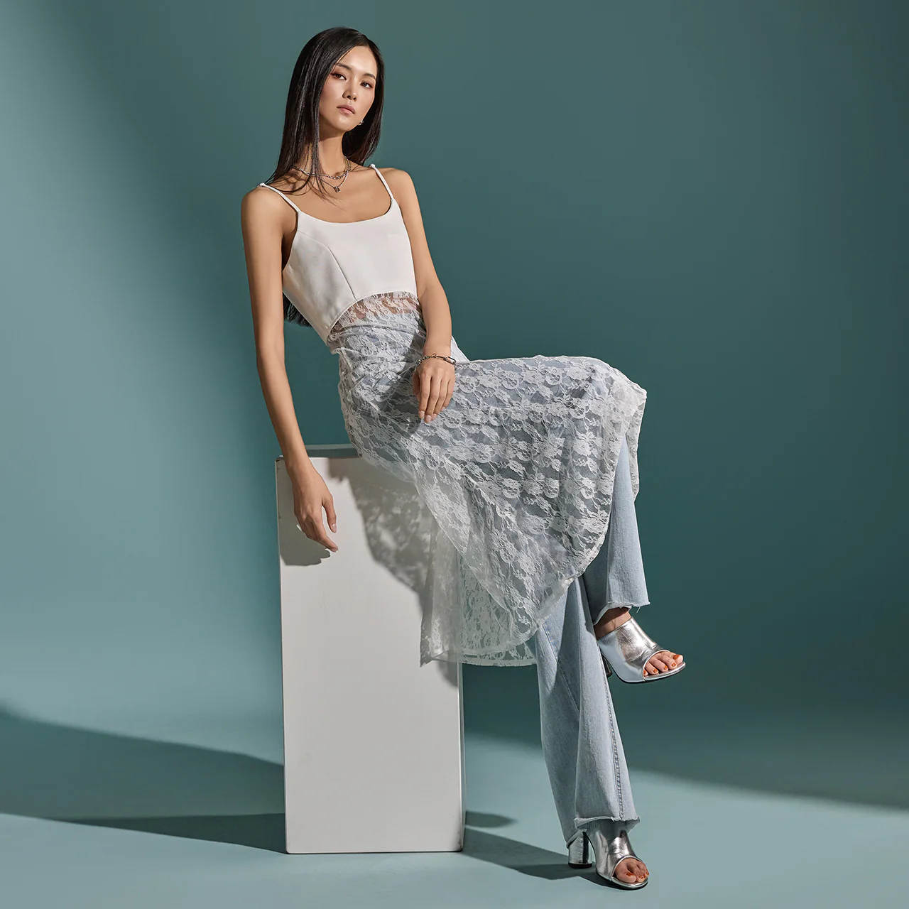 D4981 Layered Dress - Image 2