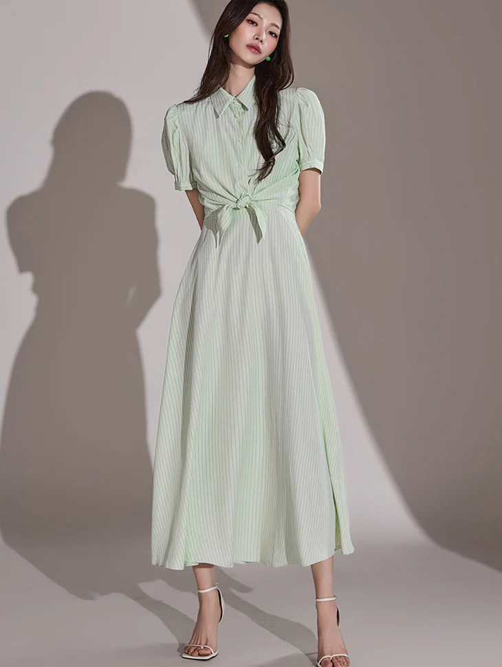 D4989 Shirt Dress Two-Piece