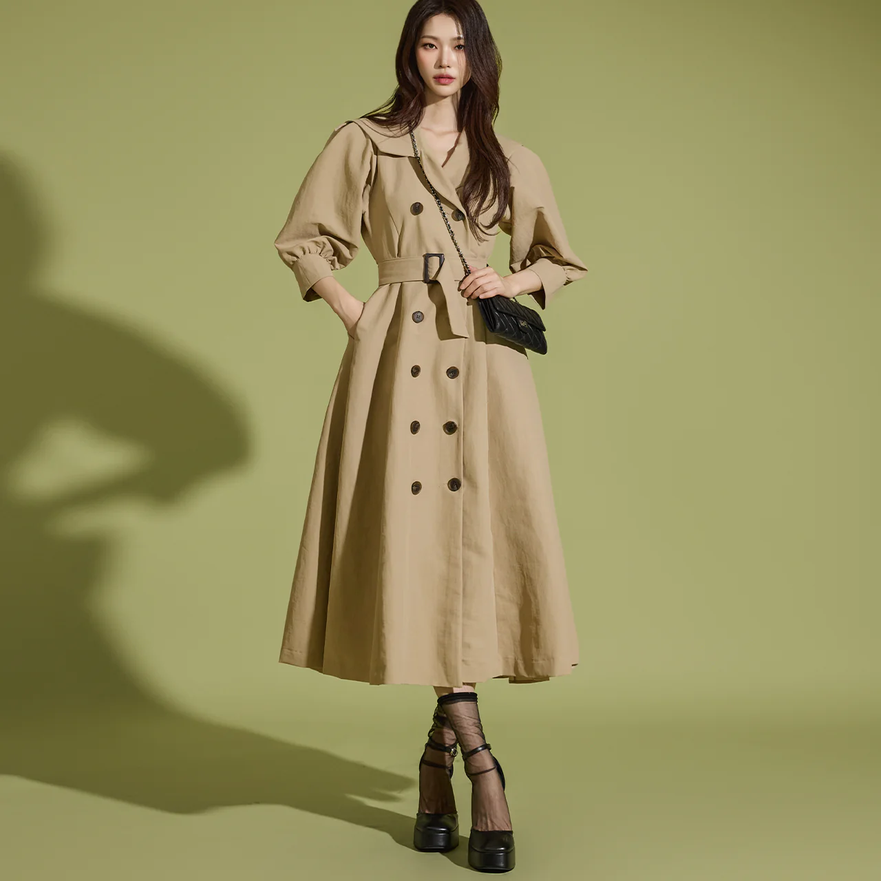 D5082 Belted Dress - Image 2