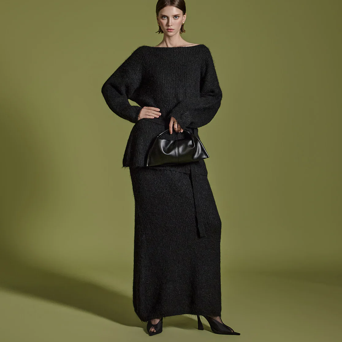 D5104 Knit Two-Piece With Strap - Image 2