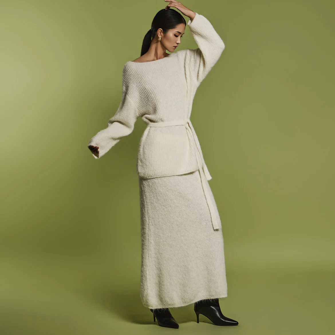 D5130 Knit Two-Piece With Strap - Image 2