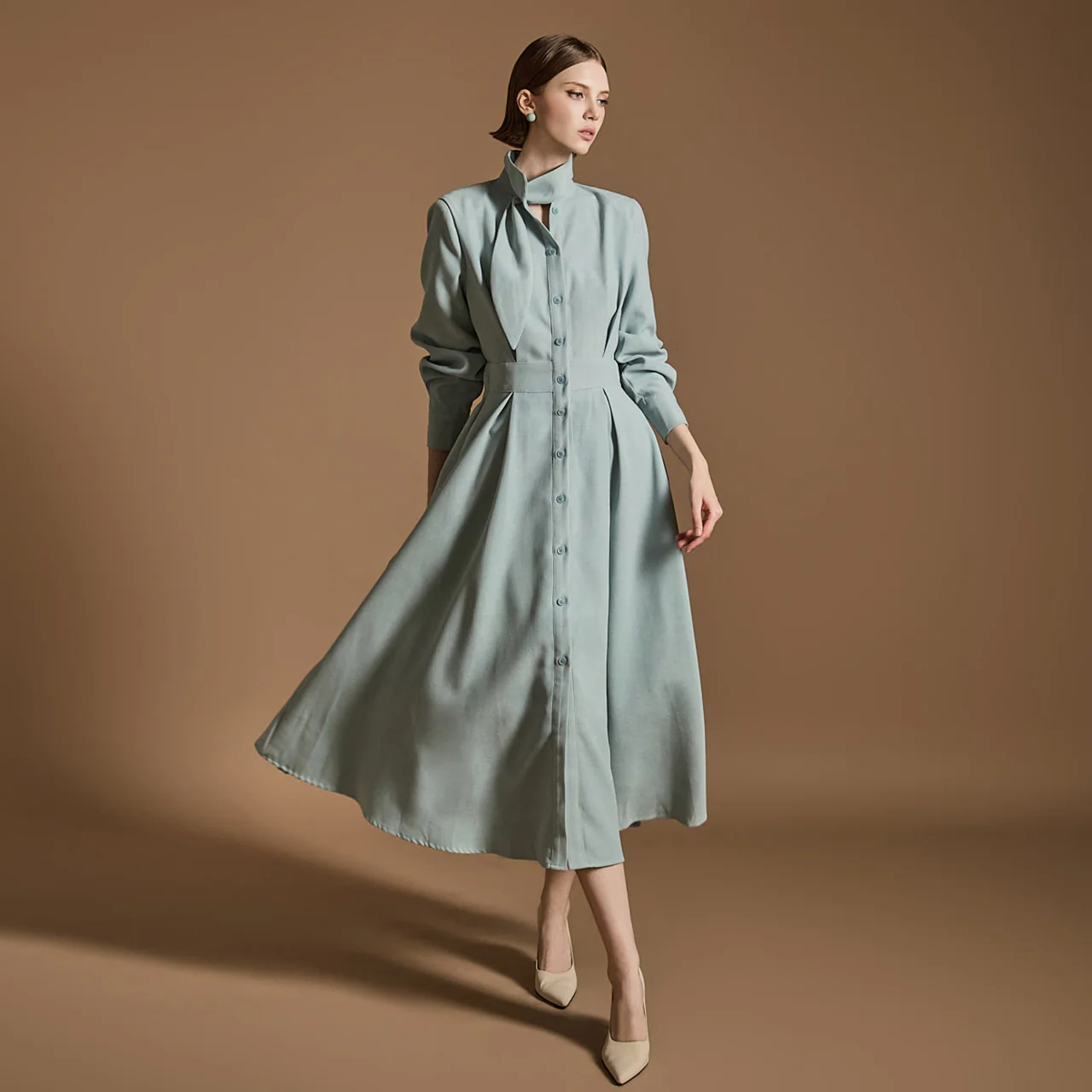 D5137 Tie Dress - Image 2