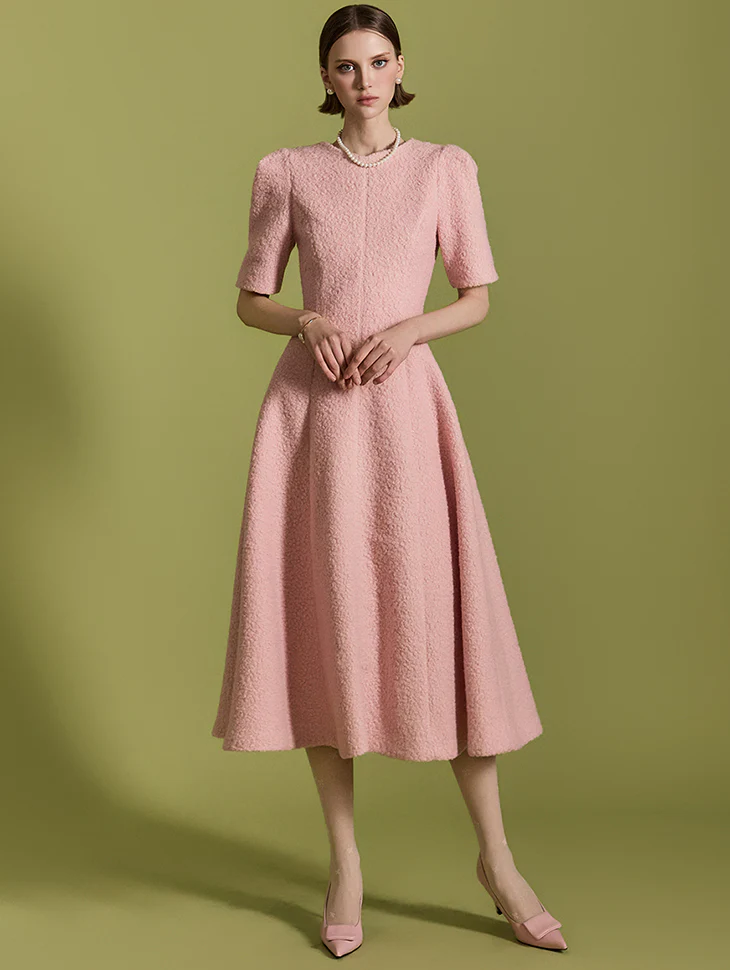 D5155 Bouclé Dress