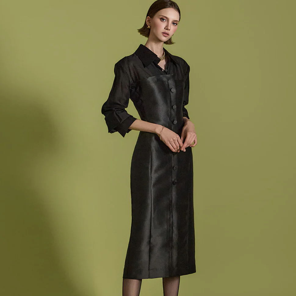 D5156 Shirt Dress - Image 2
