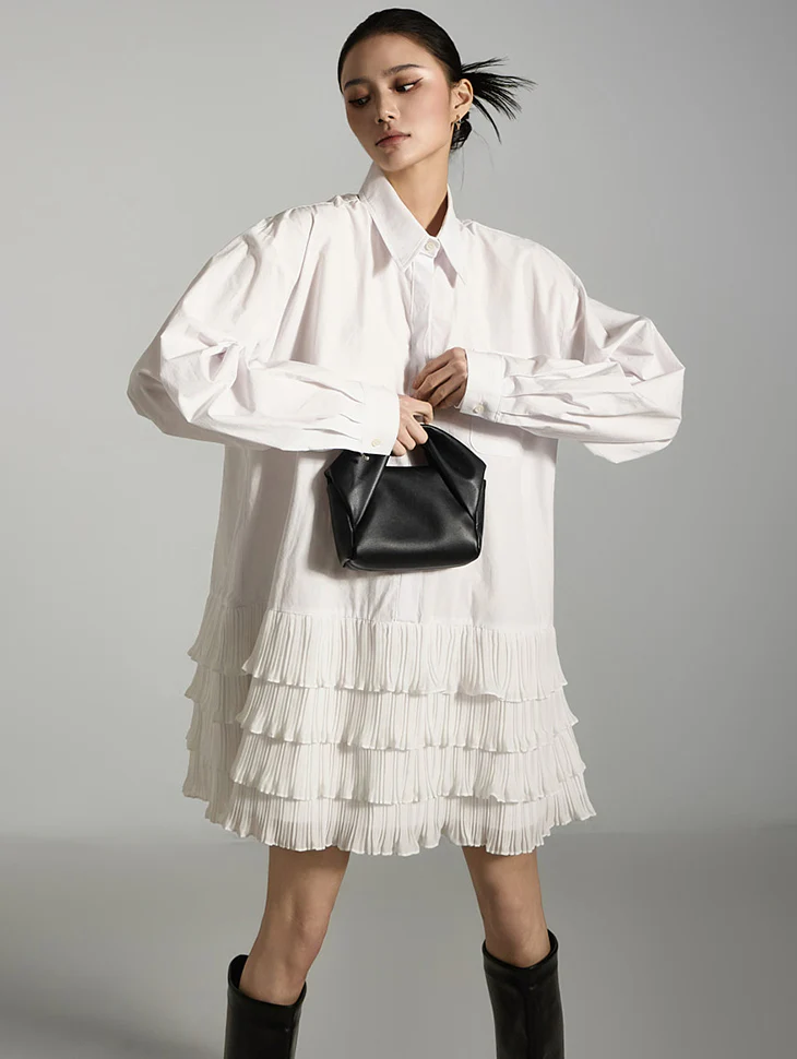 D5188 Tiered Shirt Dress - Image 2