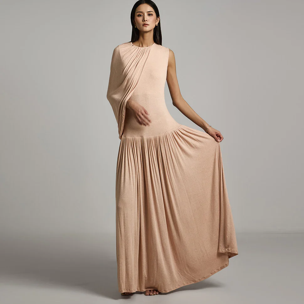 D5210 Drape Dress - Image 2