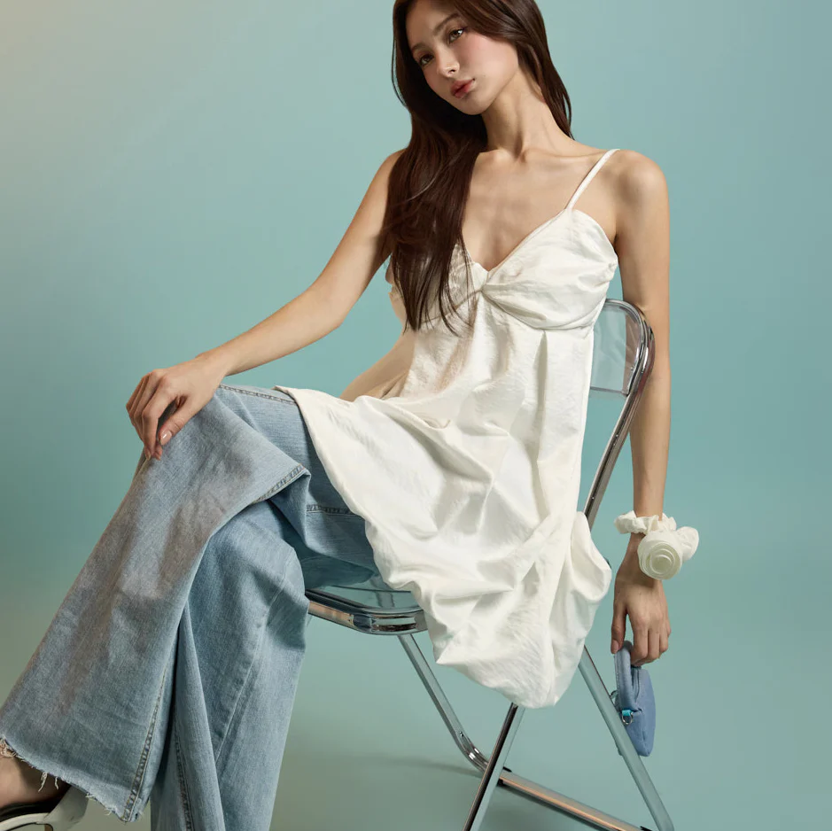 D5248 Sleeveless Mini Dress - Image 2