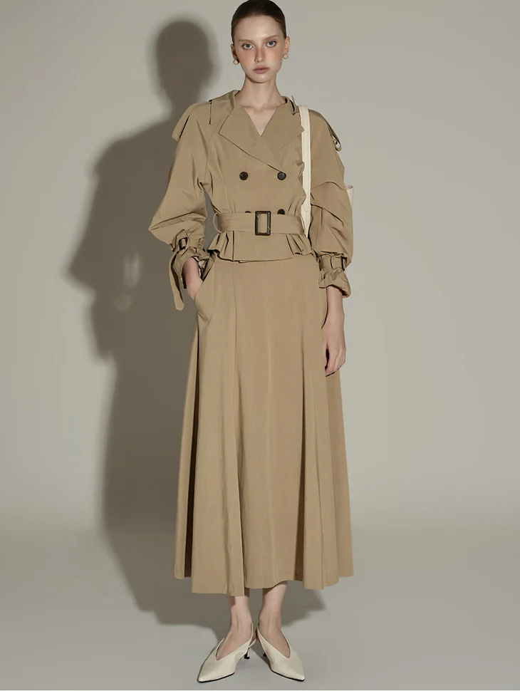 D5375 Trench Two-Piece Set