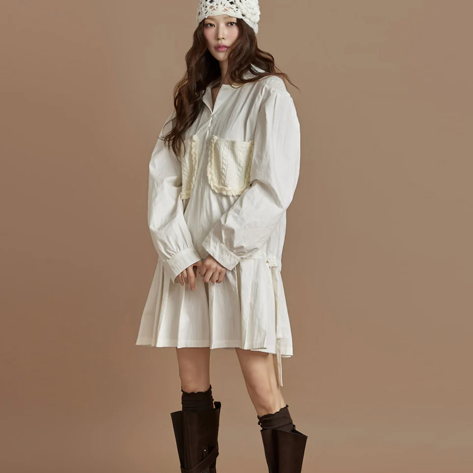 D5380 Pleated Dress - Image 2
