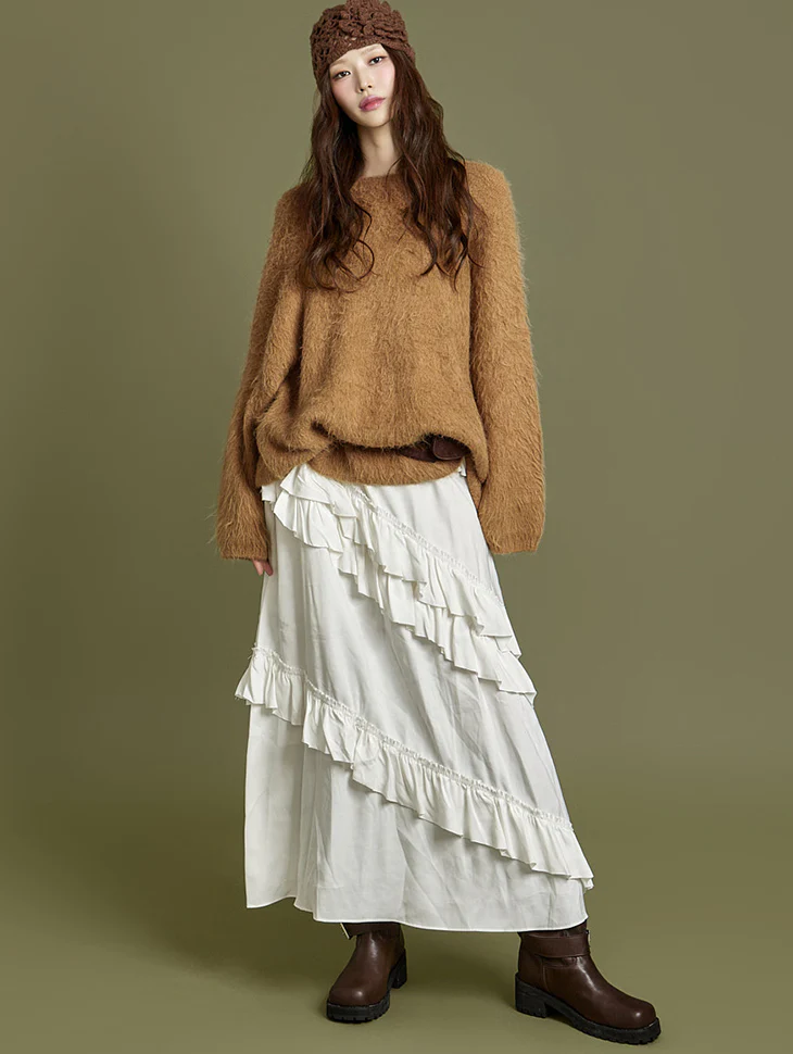 D5381 Frill Dress