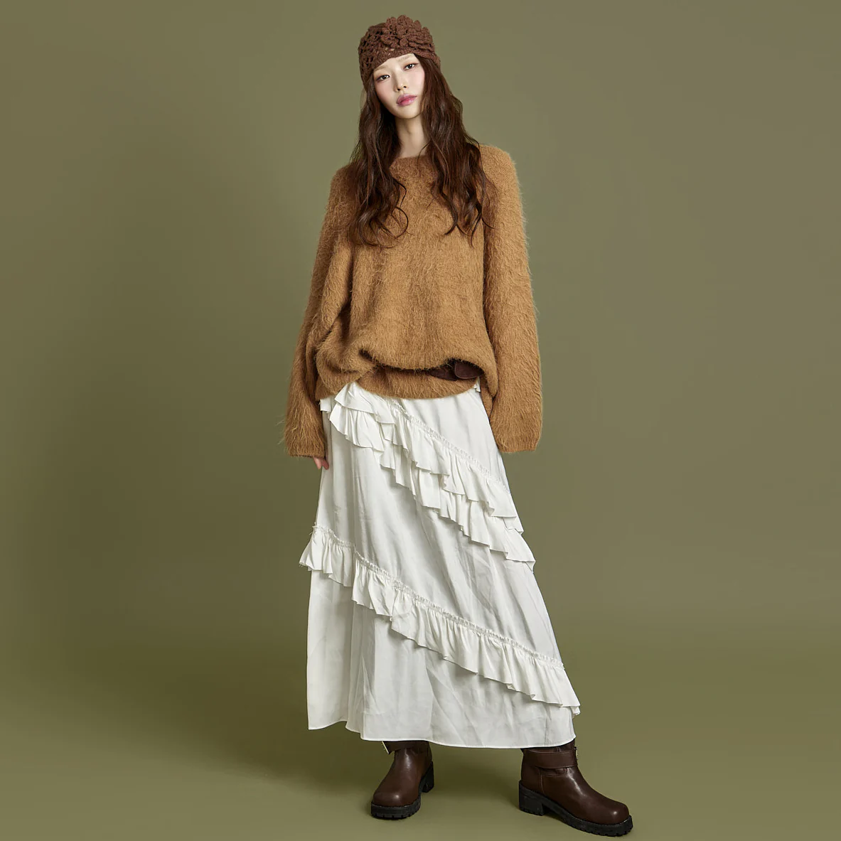 D5381 Frill Dress - Image 2