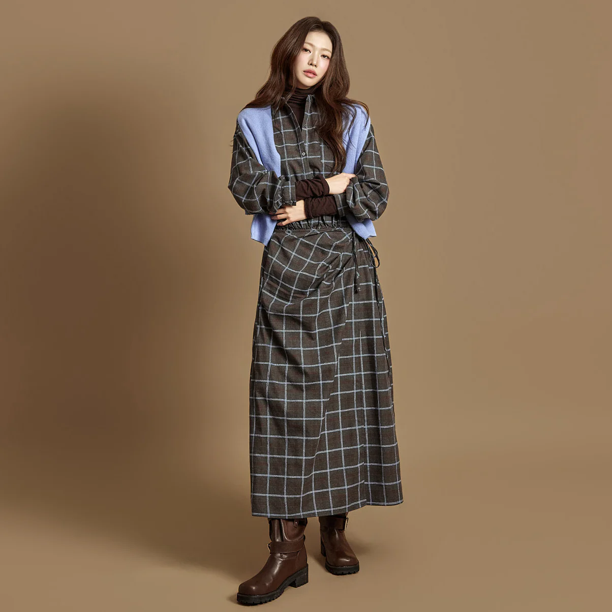 D5388 Shirts Dress - Image 2