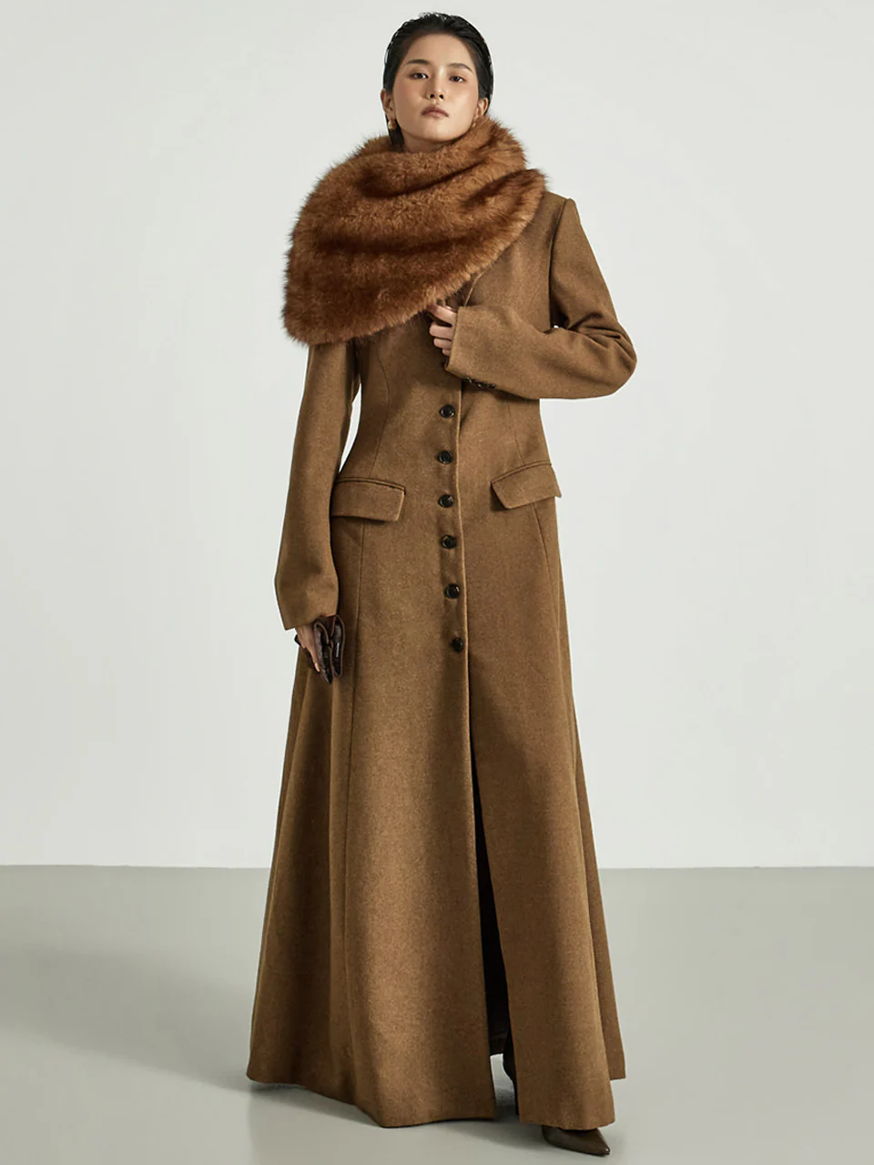 D5391 Coat Maxi Dress