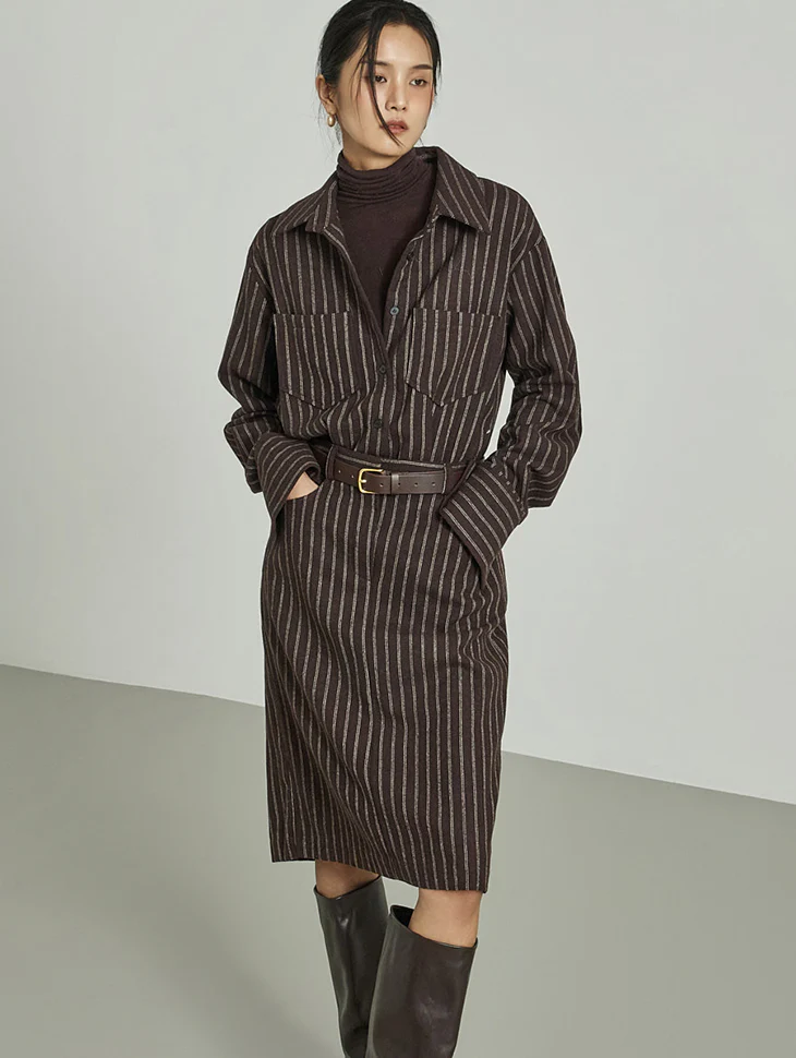 D5398 Shirts Dress