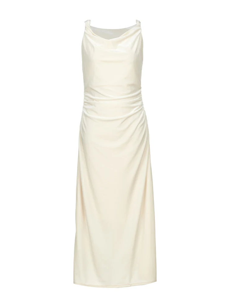 D5404 Slim Velvet Dress