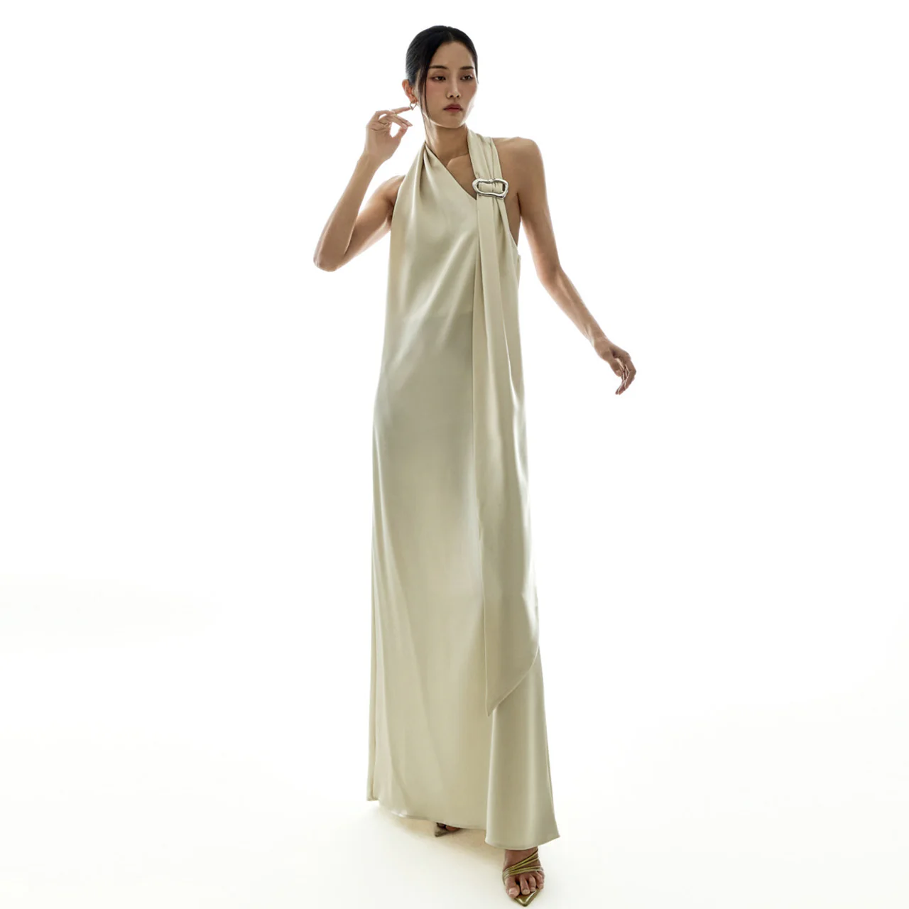 D5420 Drape Dress - Image 2