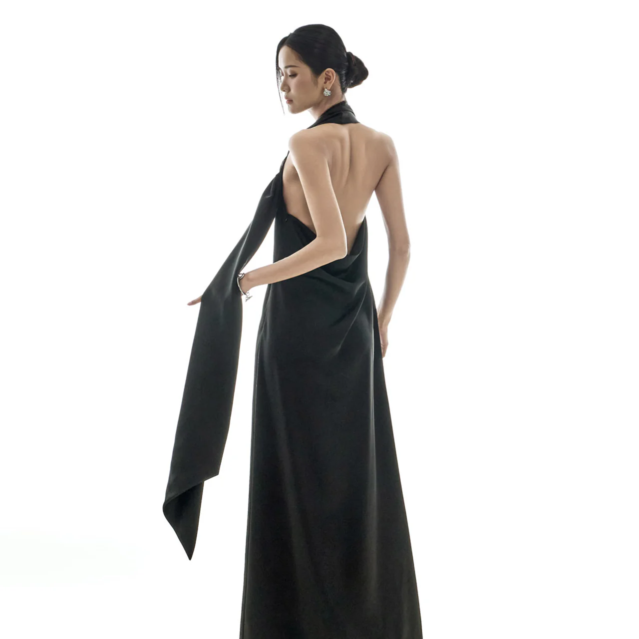 D5420 Drape Dress - Image 2