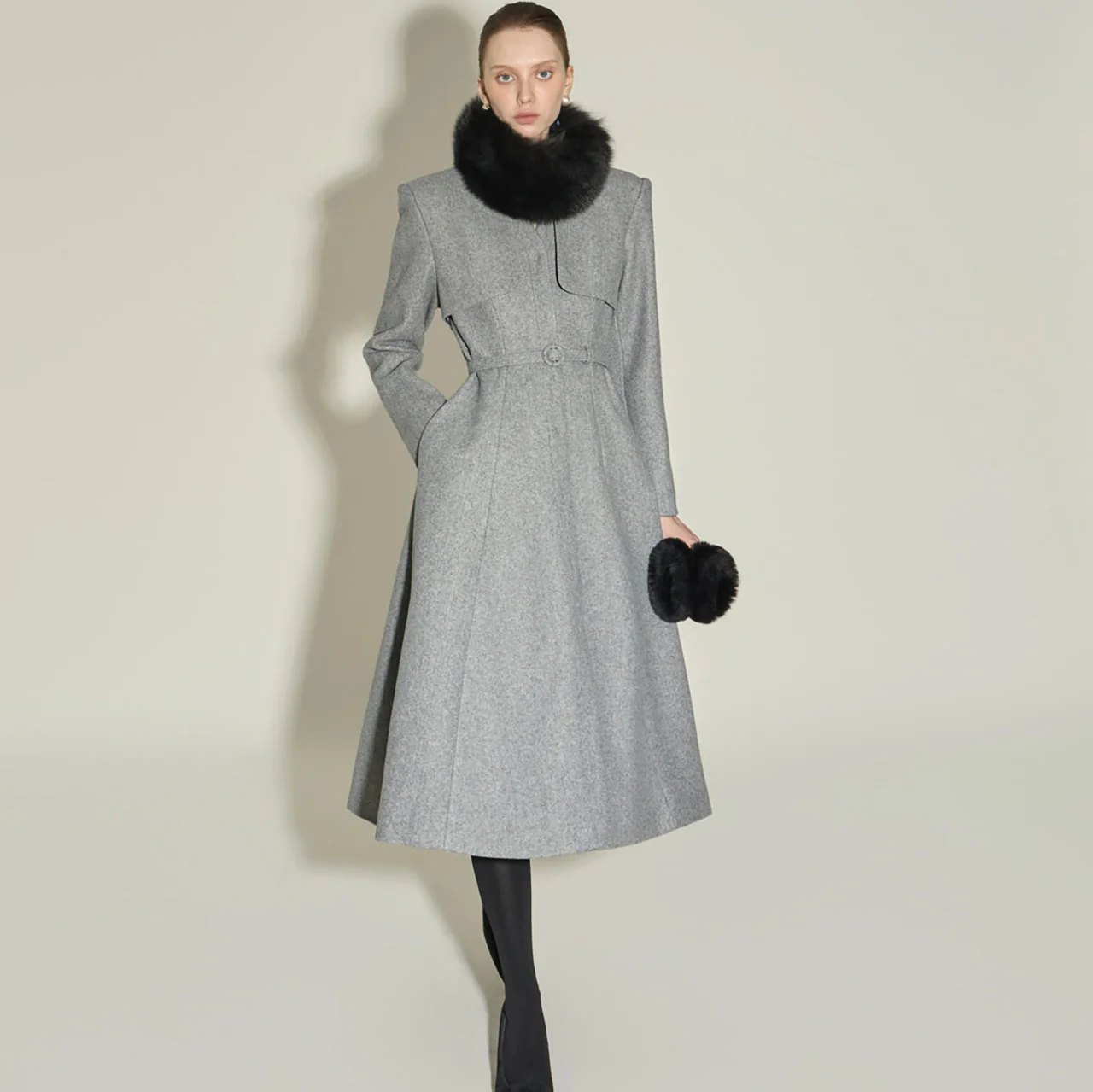 D5427 Cape Dress - Image 2