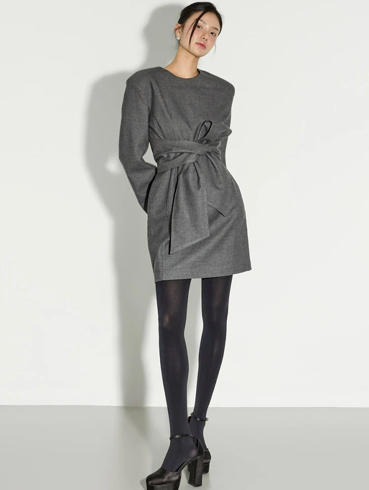 D5439 Mini Dress with Strap