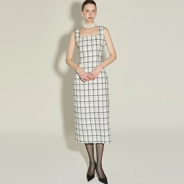 D5447 Tweed Dress - Image 2