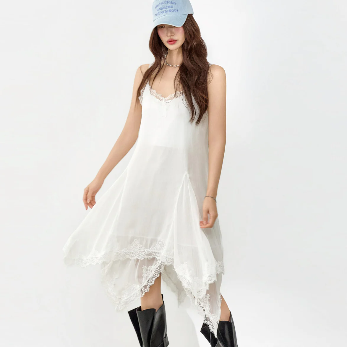 D5451 Lace Slip Dress - Image 2
