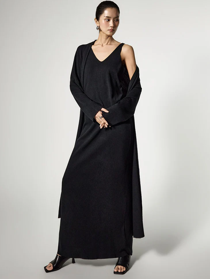 D5498 Cardigan Three-Piece Set