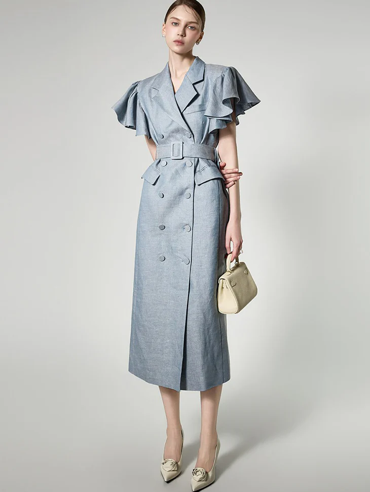 D5514 Linen Dress
