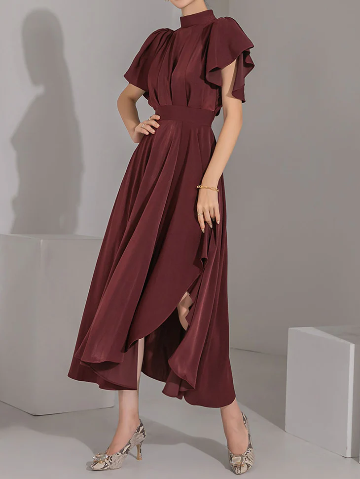 D9394 Asymmetrical Dress