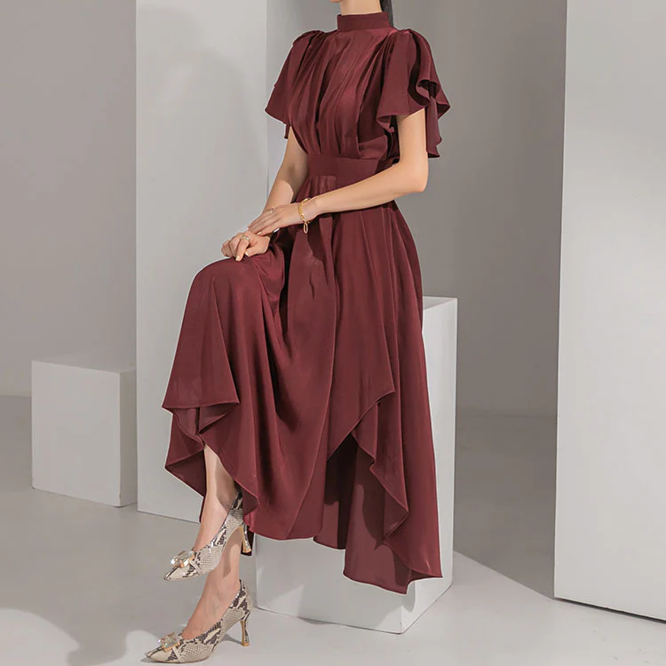 D9394 Asymmetrical Dress - Image 2