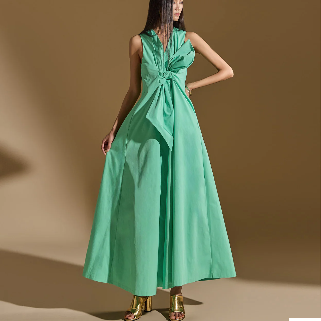 D9488 Dress with Strap - Image 2
