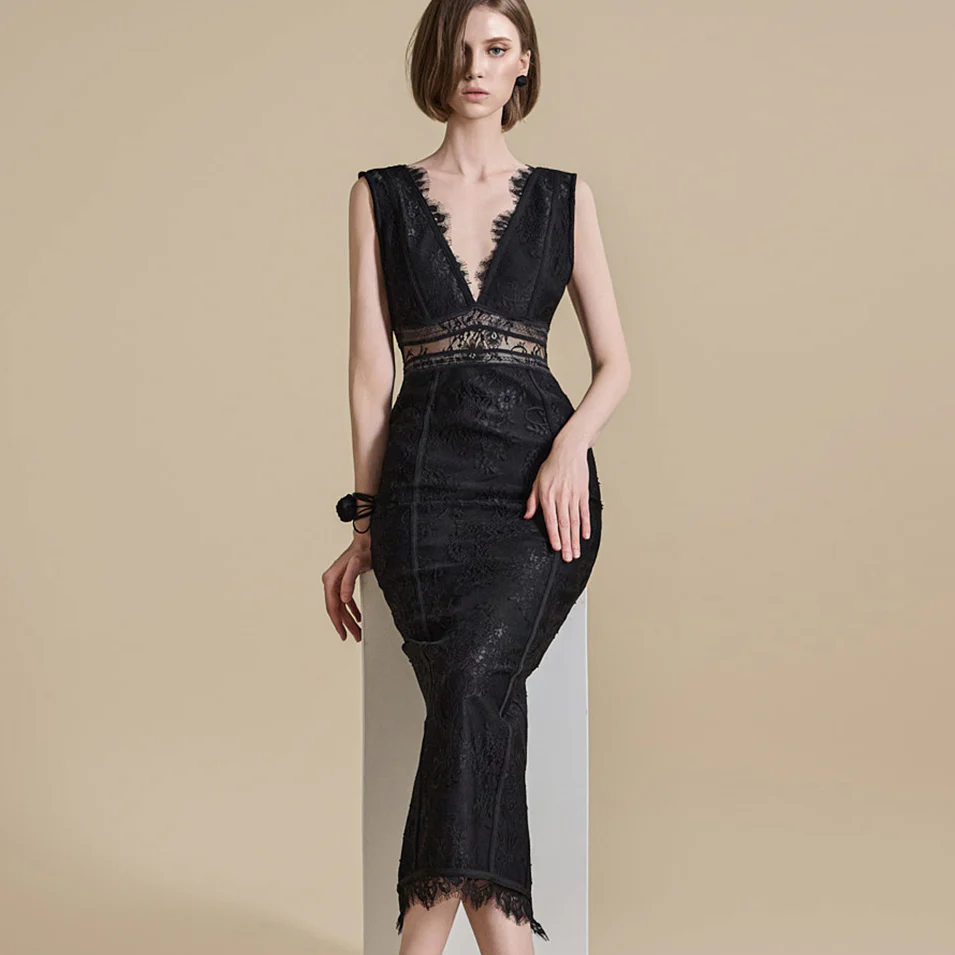 D9491 Lace Dress - Image 2