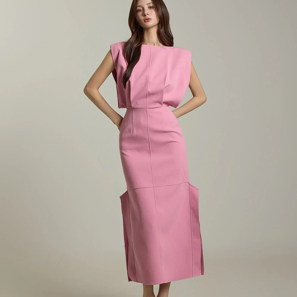 D9530 Stitched Dress - Image 2