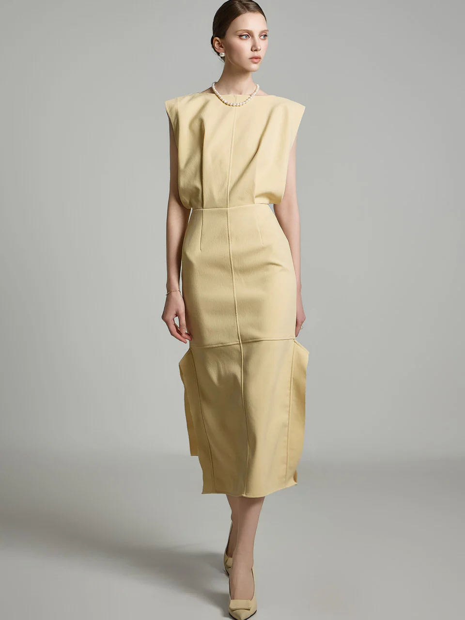 D9530 Stitched Dress