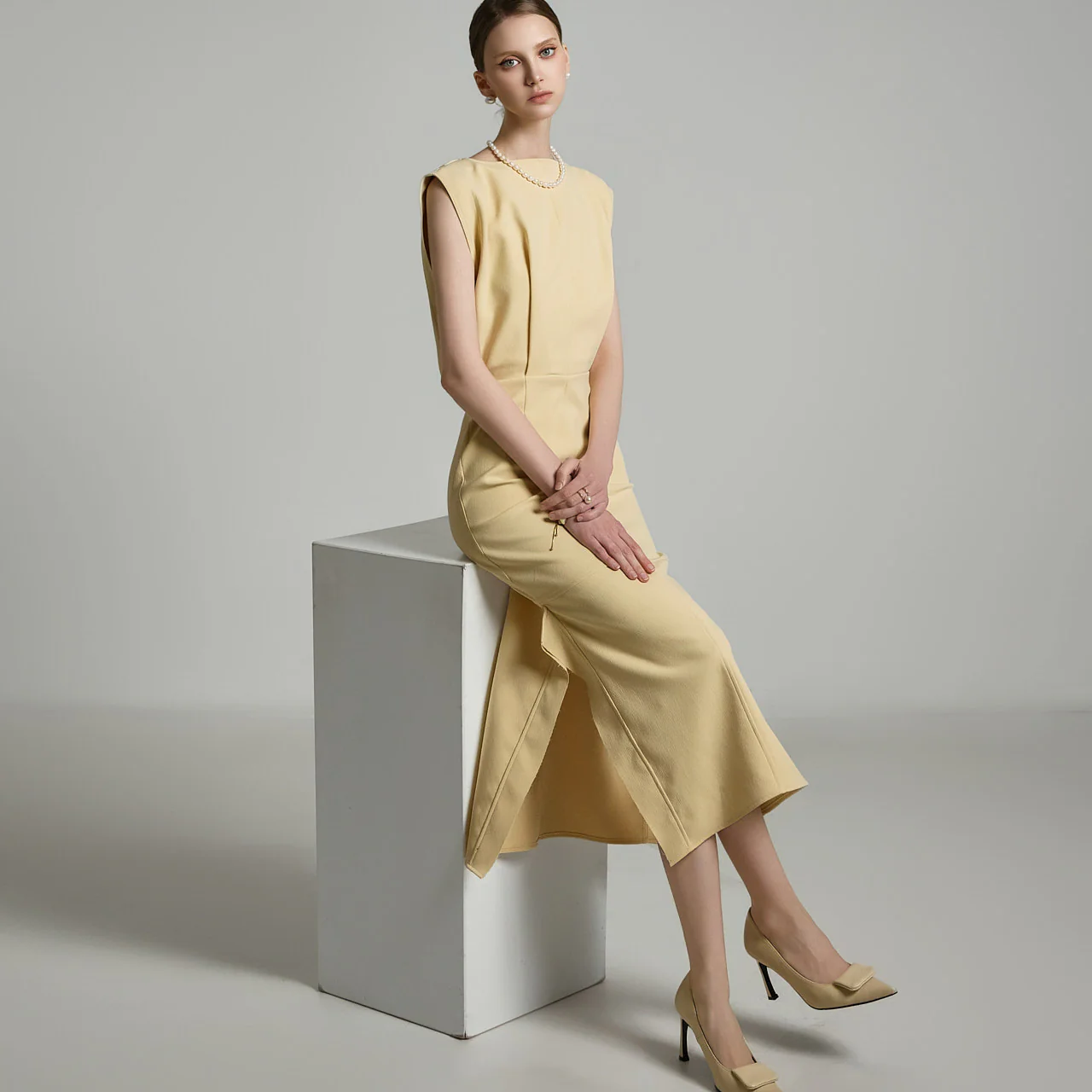 D9530 Stitched Dress - Image 2