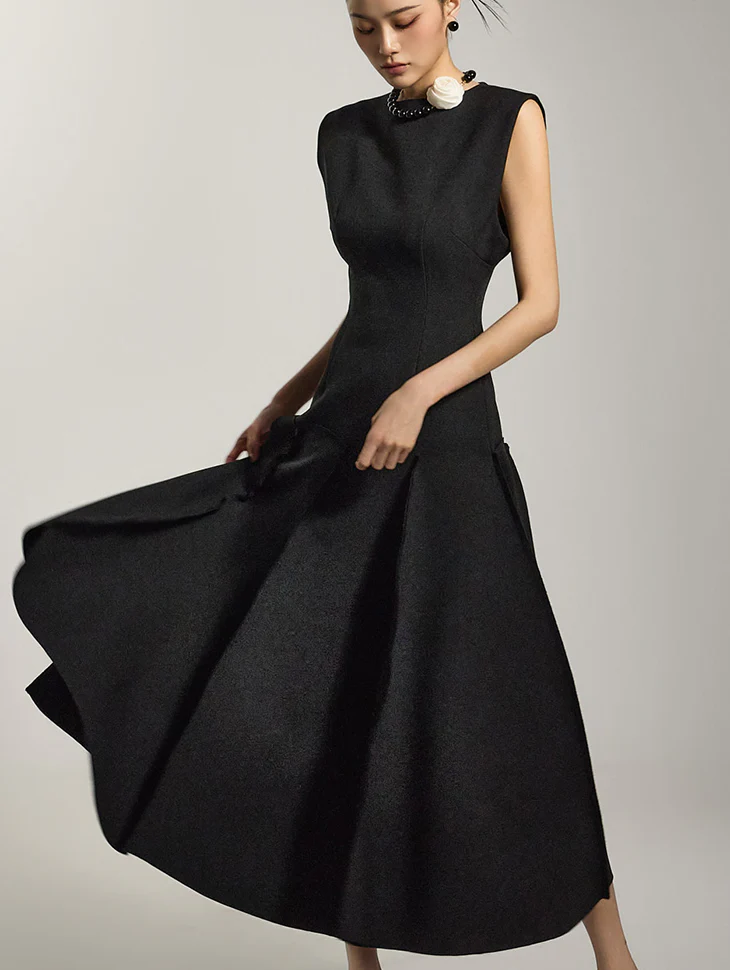 D9534 Flared Dress