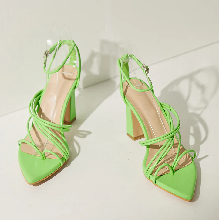 DTAR-006 Thin Strap High Heel Sandals - Image 2