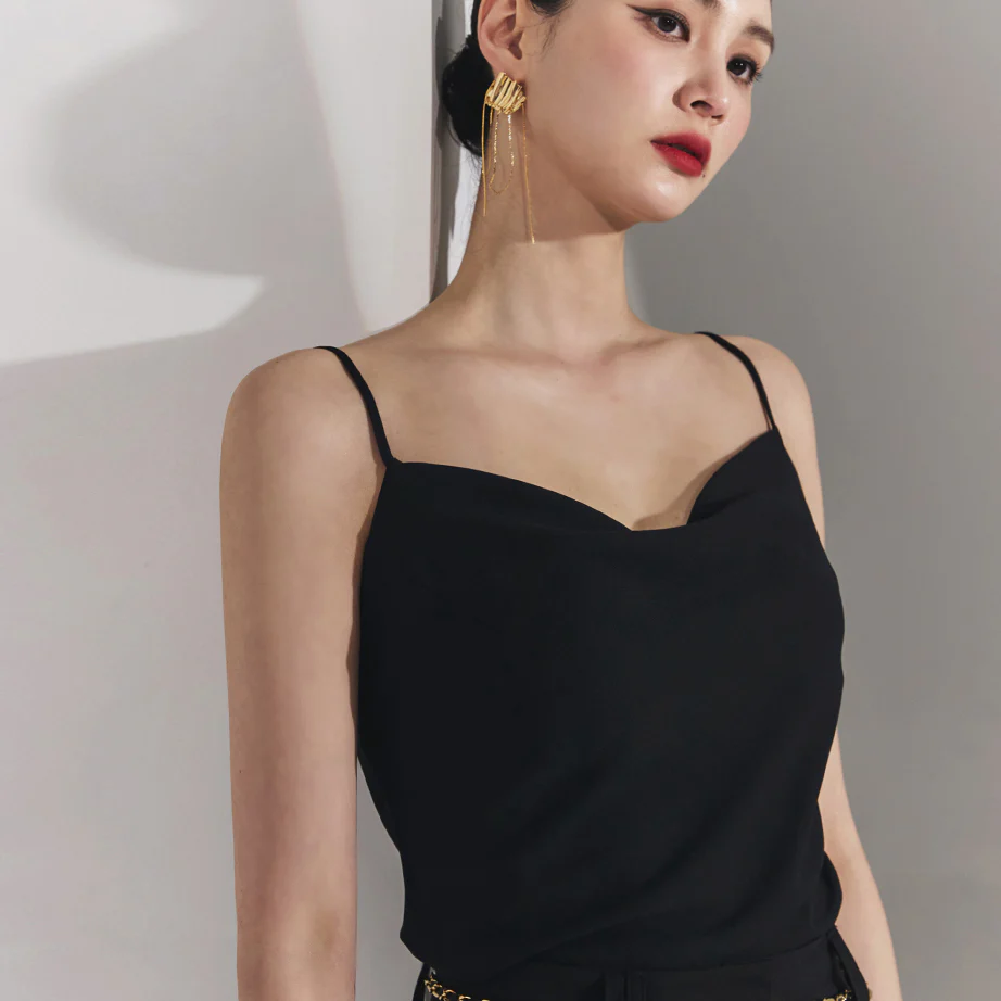 E3015 Cowl Neck Sleeveless - Image 2