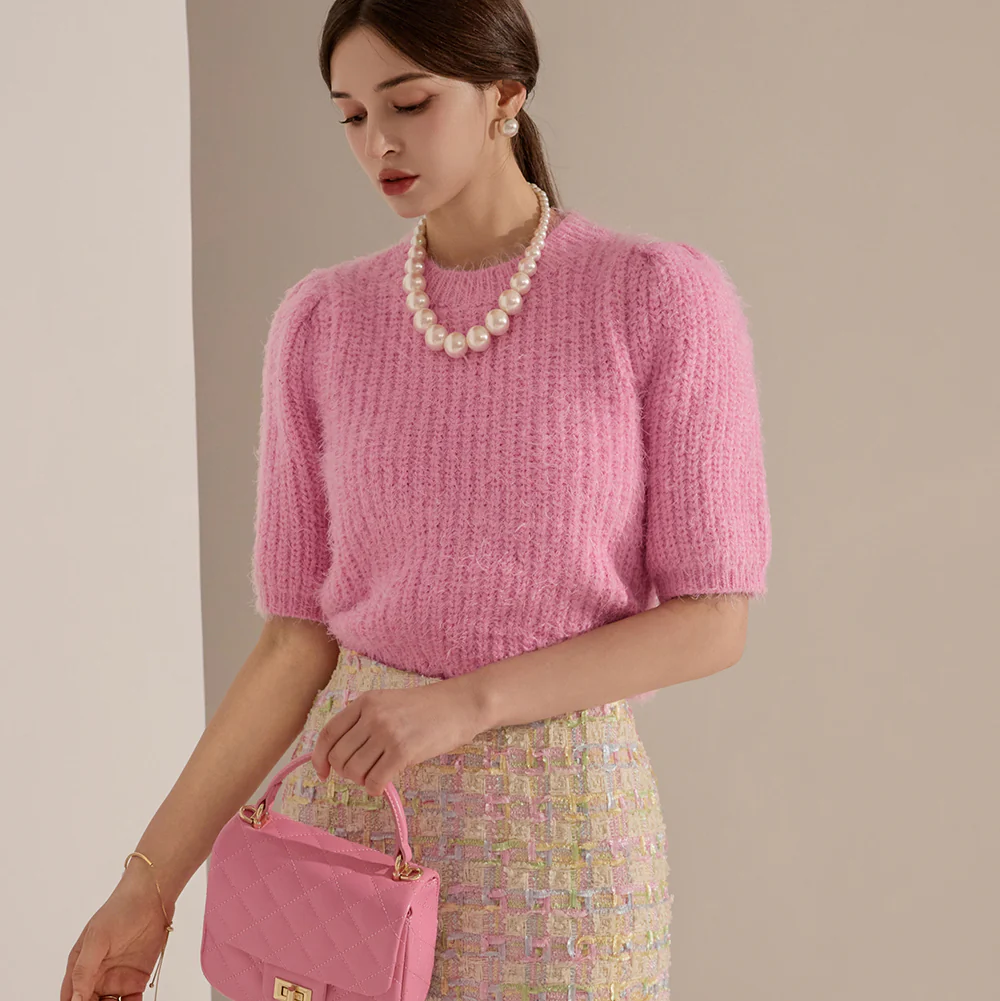 E3135 Half Crop Knit - Image 2