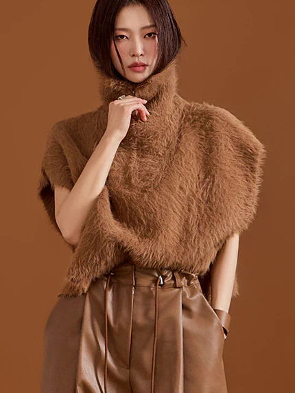 E3164 Turtle-Neck Knit