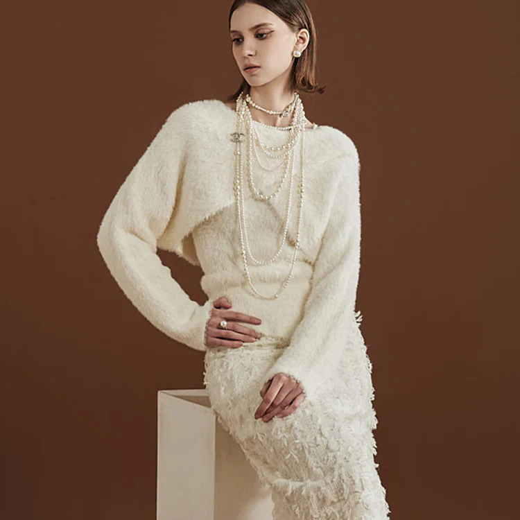 E3196 Sleeveless Set Knit - Image 2